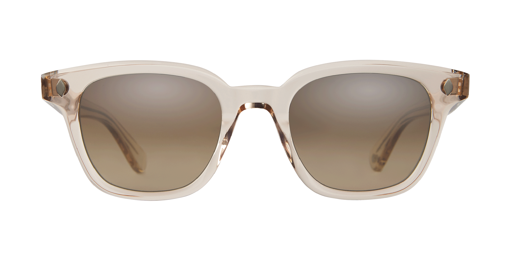 BROADWAY SUN — Shell Crystal/Semi-Flat Brown Layered Mirror