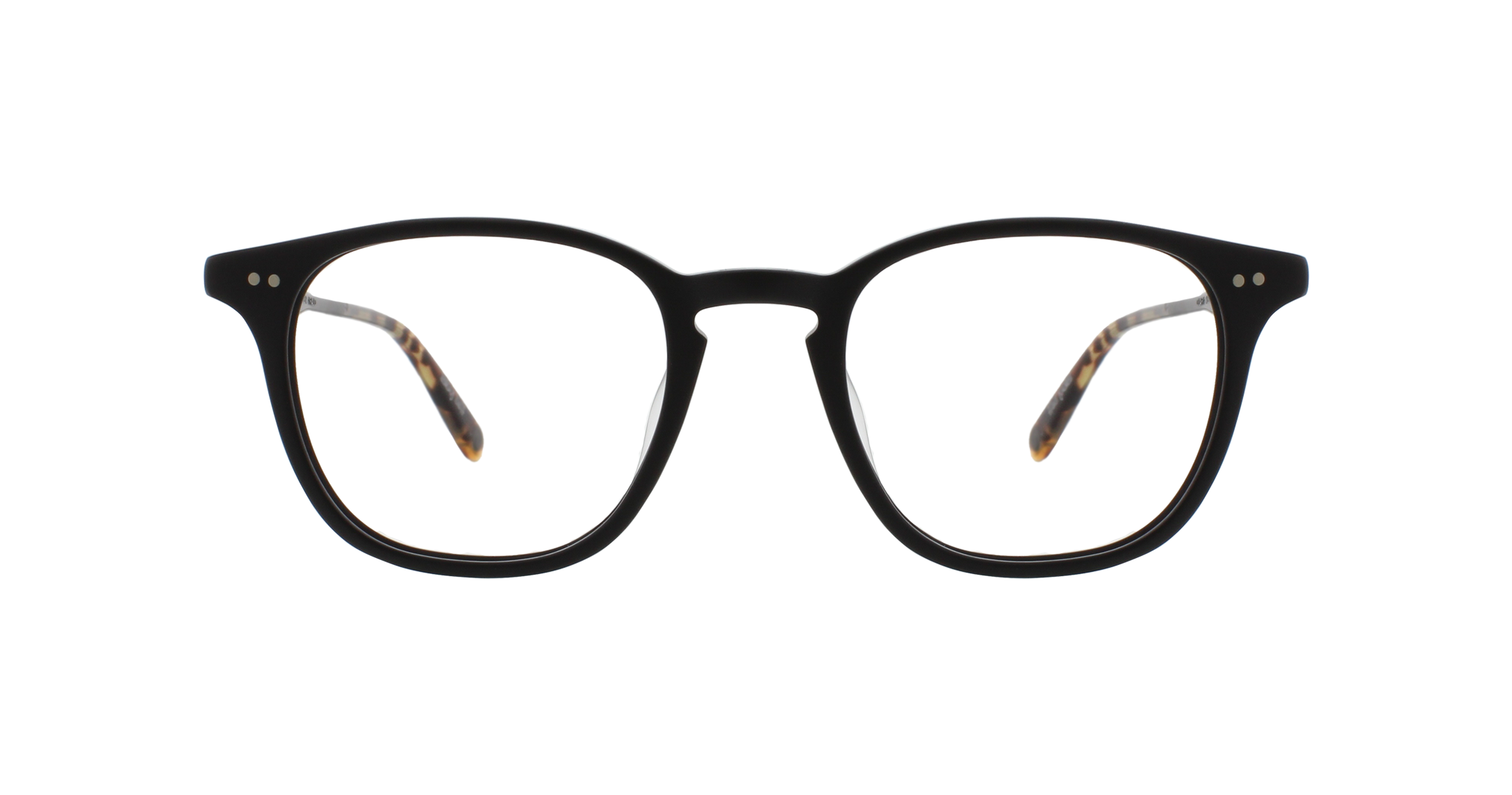 CLARK — Matte Black-Matte Black Dark Tortoise Fade