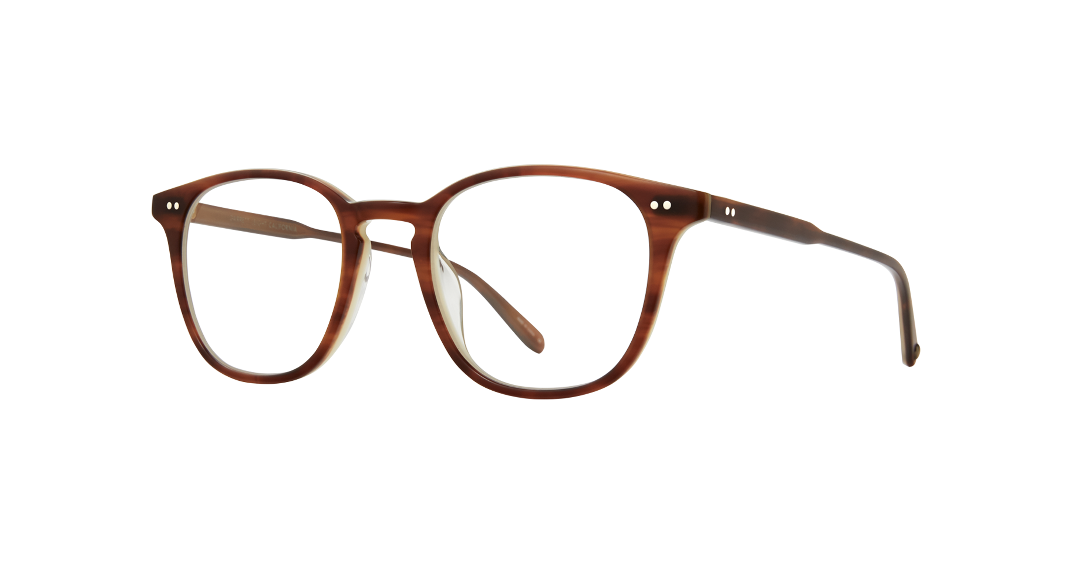 CLARK — Matte Brown Tortoise Laminate