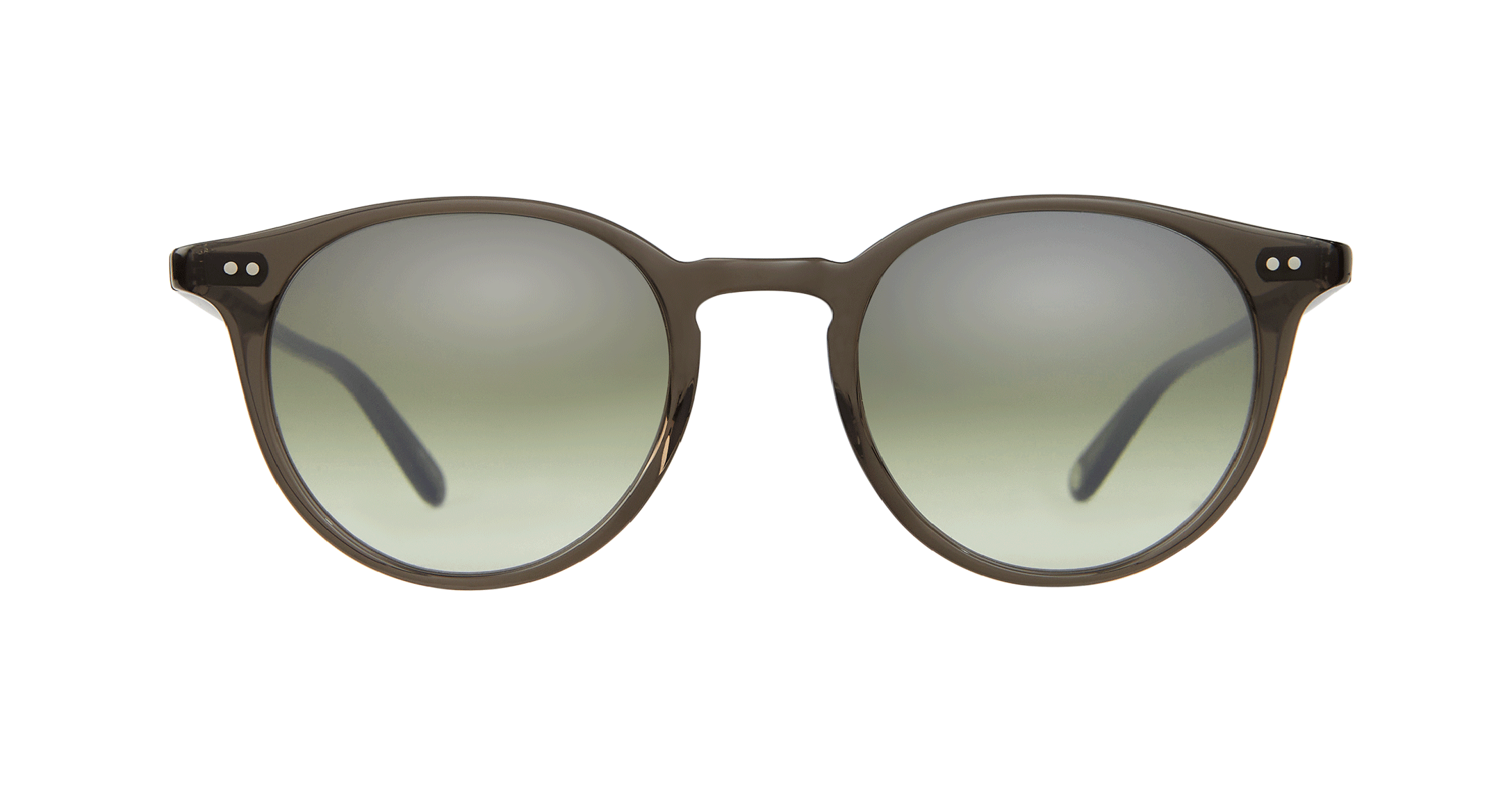 CLUNE SUN — Black Glass/Semi-Flat Olive Layered Mirror