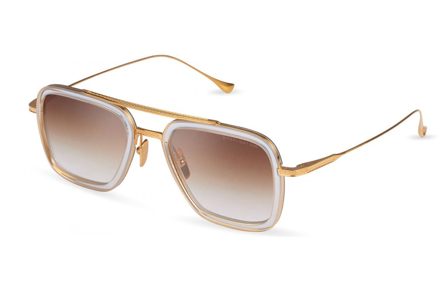 FLIGHT.006 — Clear Crystal - Yellow Gold
