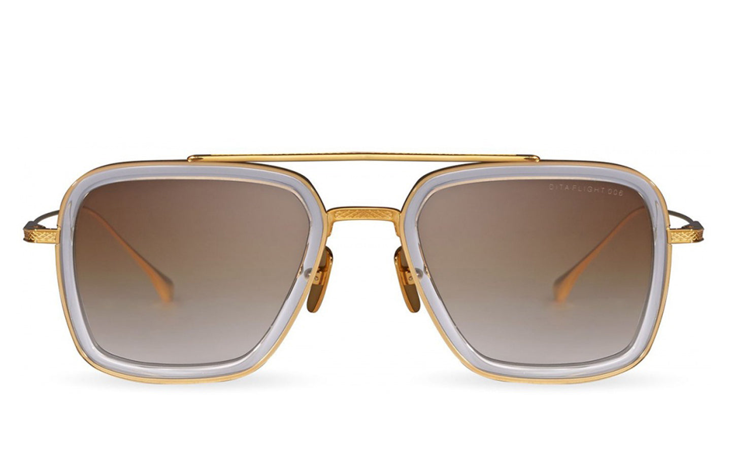 FLIGHT.006 — Clear Crystal - Yellow Gold