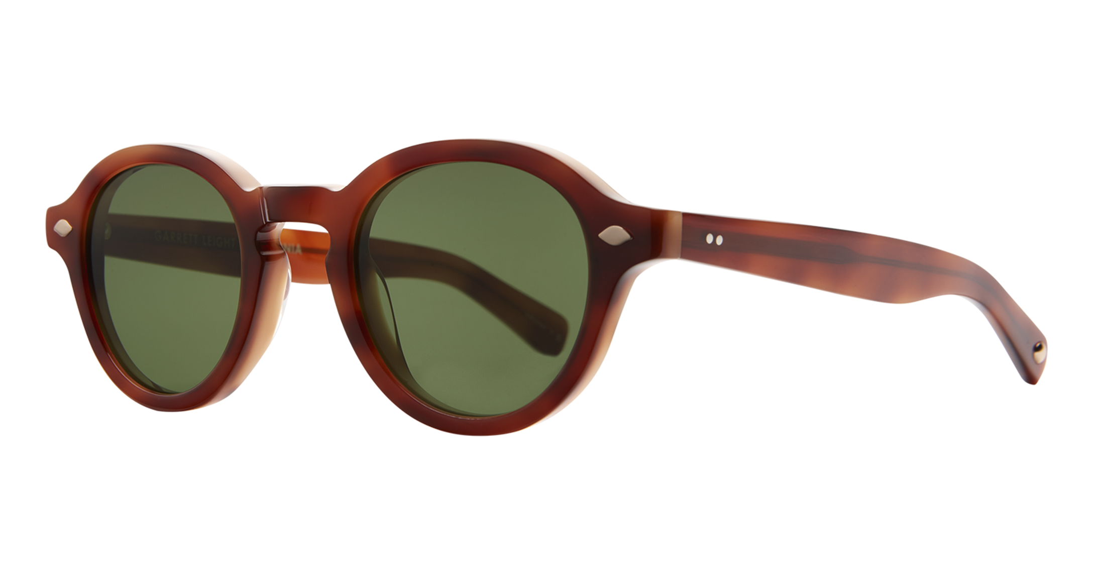 FLIPPER SUN — Vintage Burnt Tortoise/Semi-Flat Pure Green