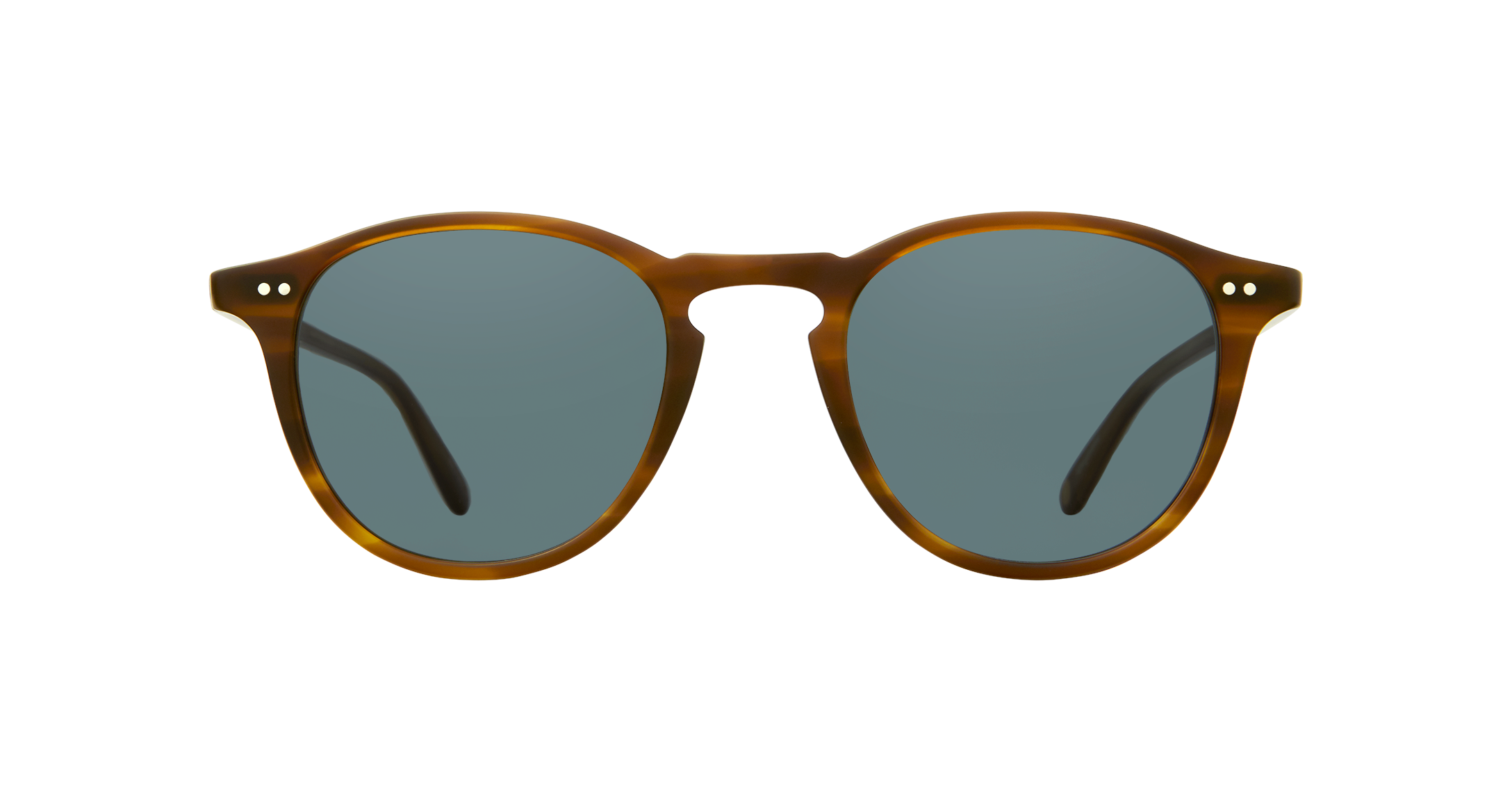 HAMPTON SUN — Matte Saddle Tortoise/Semi-Flat Bluesmoke