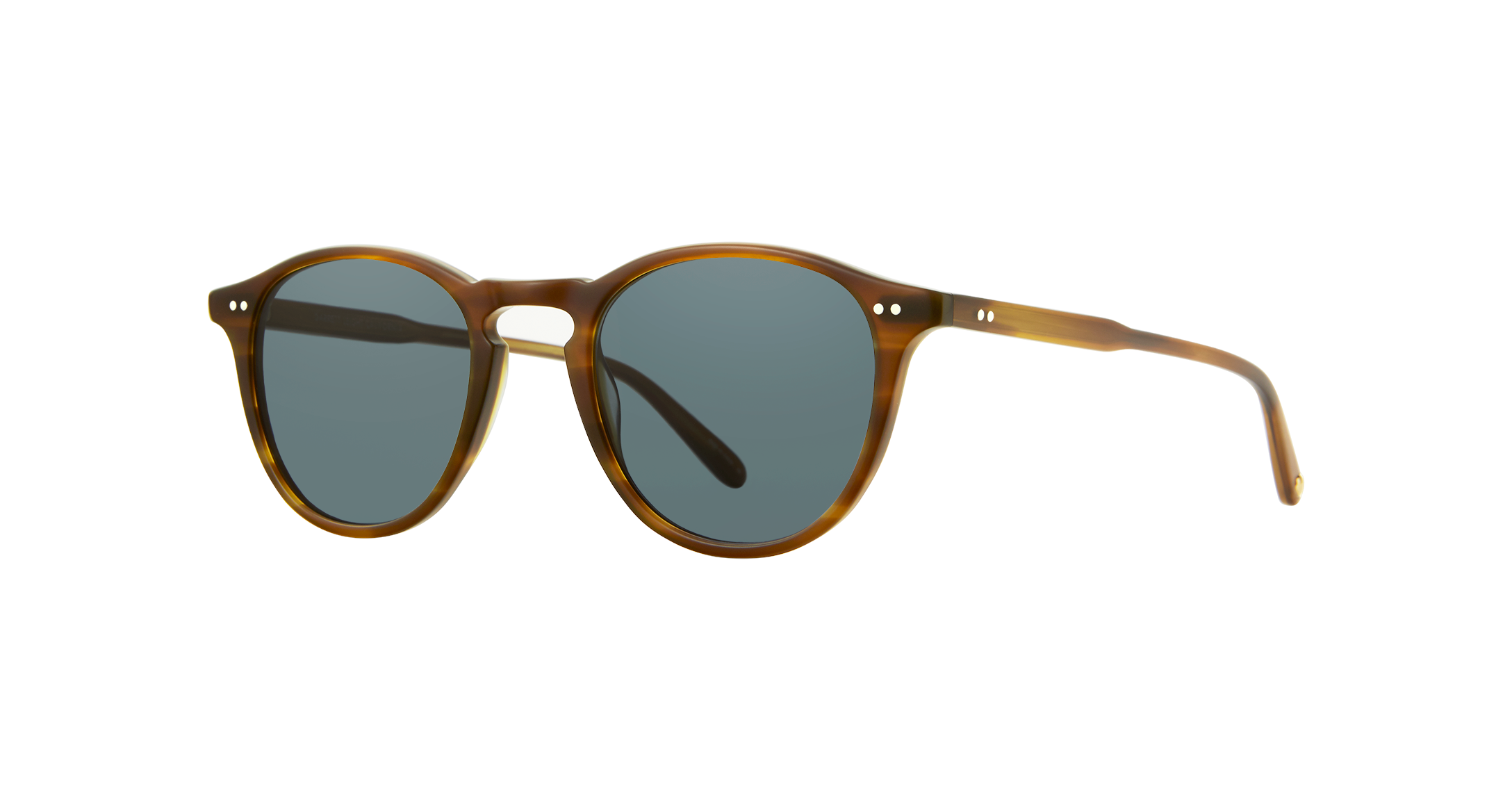 HAMPTON SUN — Matte Saddle Tortoise/Semi-Flat Bluesmoke